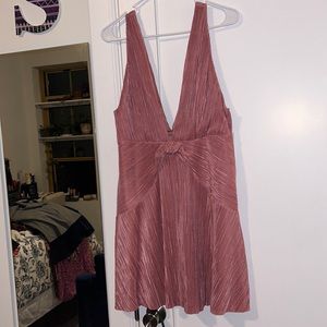 Free People pink shimmery dress